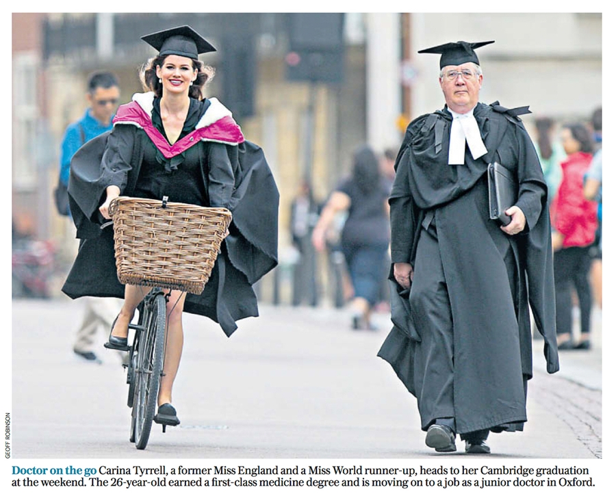 Miss England Graduates