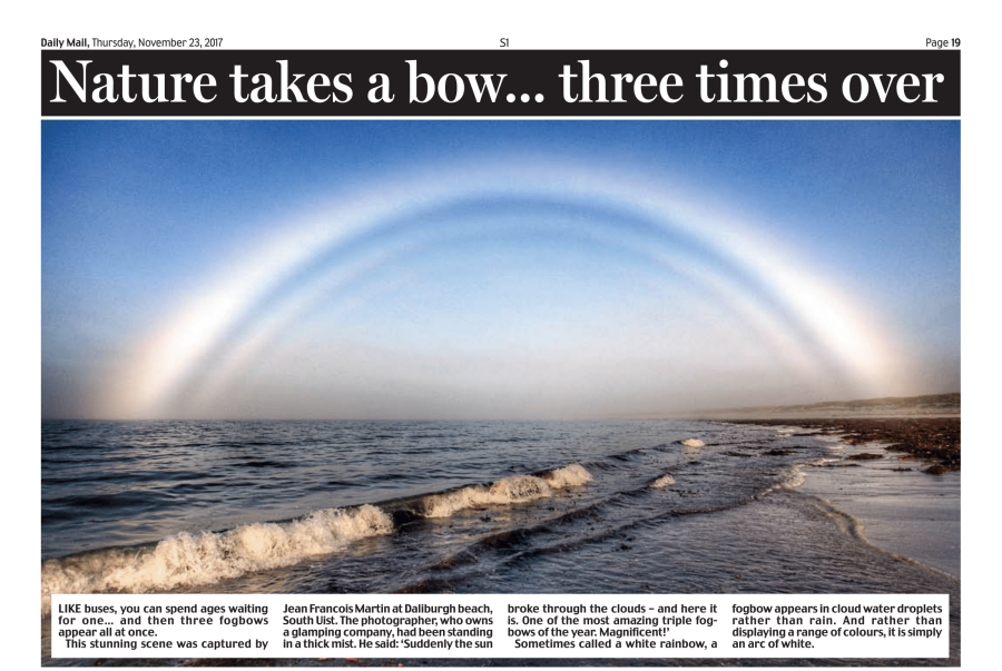 Triple Fog Bow