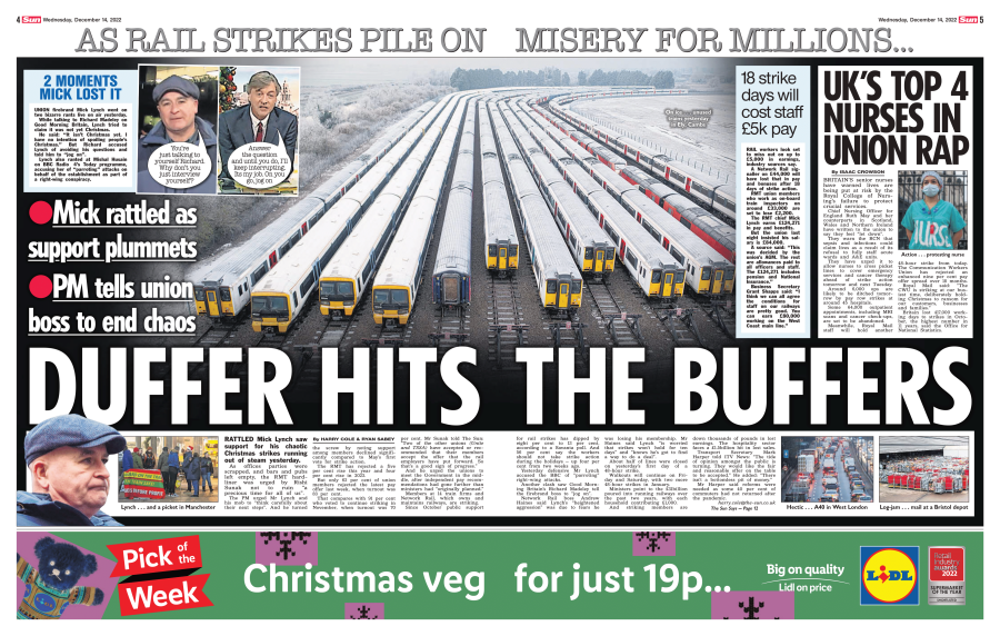 477 7 Train strikes Dec Sun