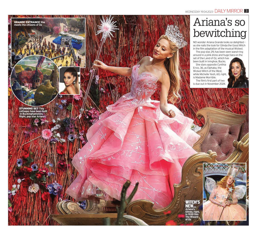 Ariana Grande In Wicked