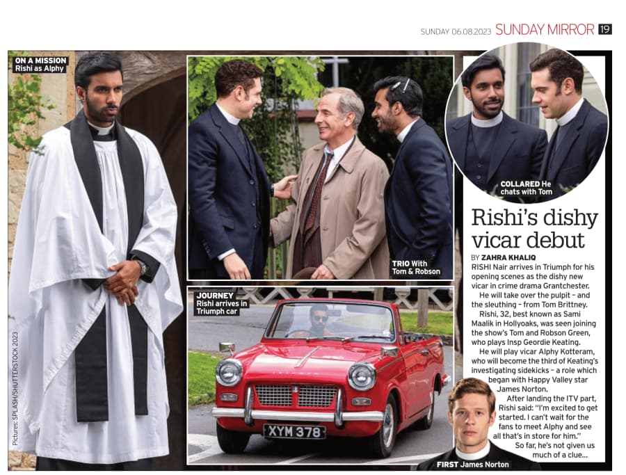 Grantchester’s New Vicar