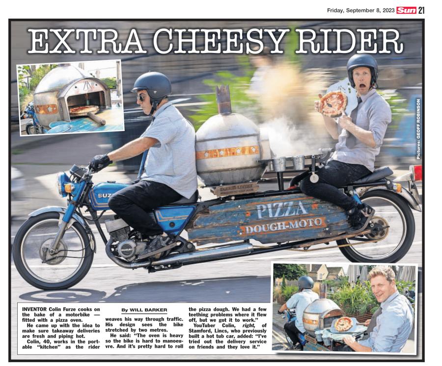 497 3 Colin Furze Pizza Bike Sun