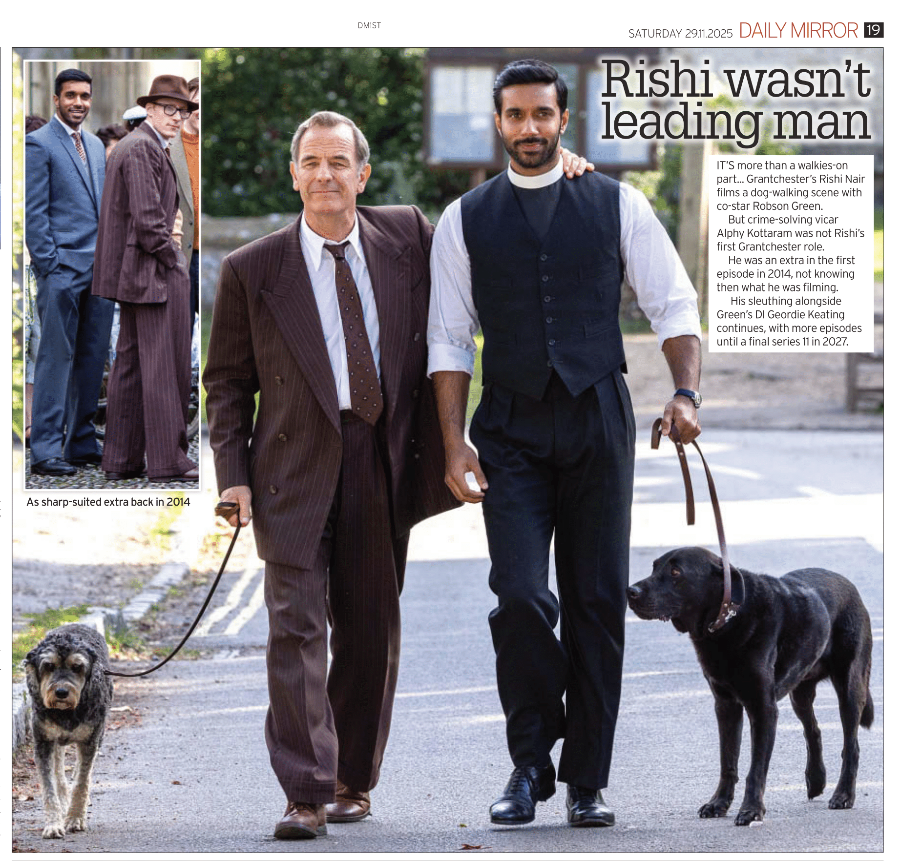 Rishi Was Extra In Grantchester