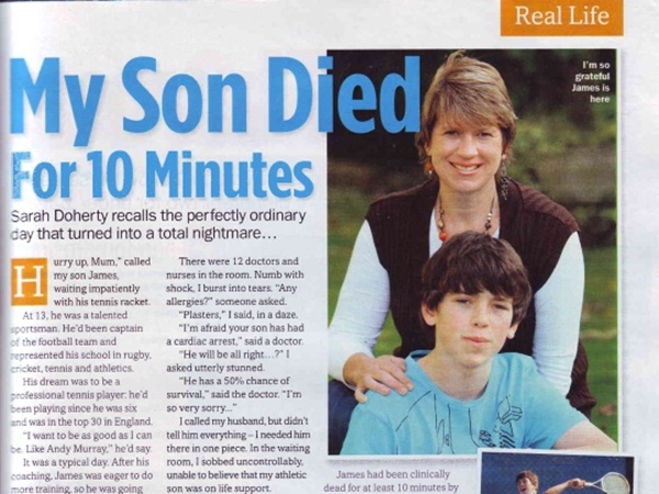 My Son Died For 10 Minutes