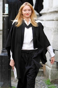 Lily Cole Graduates